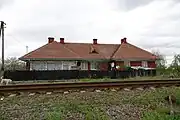 Căciulați train station