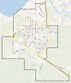 Town boundaries