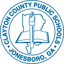 Digital image of a school district seal