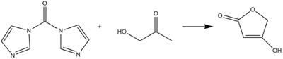 Tetronic acid formation