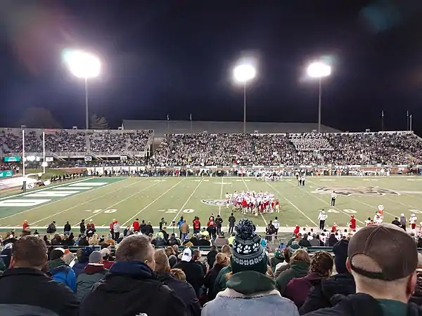 Peden Stadium Hosted Miami in College Football's 150th Anniversary Game on Wed. Nov. 6, 2019