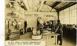 Drum making department