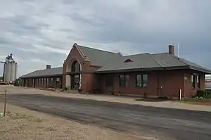 Chicago & North Western Depot, Redfield, South Dakota (1914)