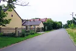 Group of houses in Chylice-Osada