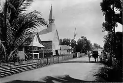 Sacred Heart Church in Tomohon, 1920