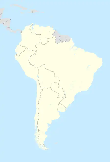 2017 Copa Libertadores is located in South America