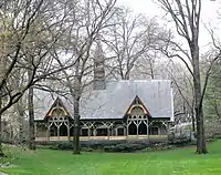 South facade of the Dairy in 2009.