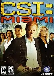 CSI: Miami box art