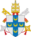 Pius II's coat of arms