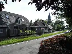 Cabauw, with St. Jacob's church in the background