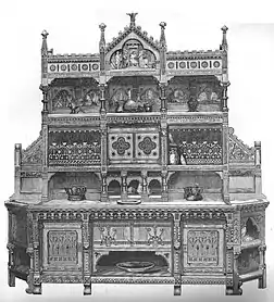 Sideboard (1867), designed by Bruce James Talbert.