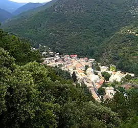 A general view of Cabrespine