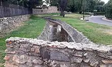 Cacera de Navalcaz as it passes through Parque Robledo