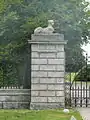 Cairness House, lodge gate pier