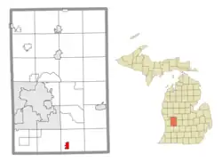 Location within Kent County