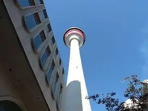 Tower from below.