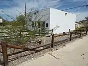 Earp Post Office and symbolic cemetery