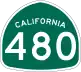 State Route 480 marker