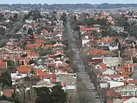 Stella Maris neighbourhood seen from the  southwestern window of the Water Tower (Torre Tanque)