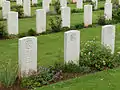 Graves of 59th (Staffordshire) Division soldiers