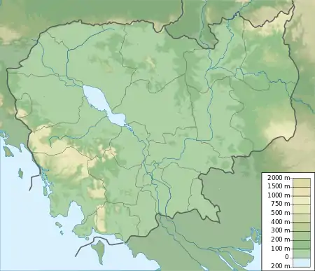 Vietnamese invasions of Cambodia is located in Cambodia