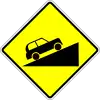 Steep ascent