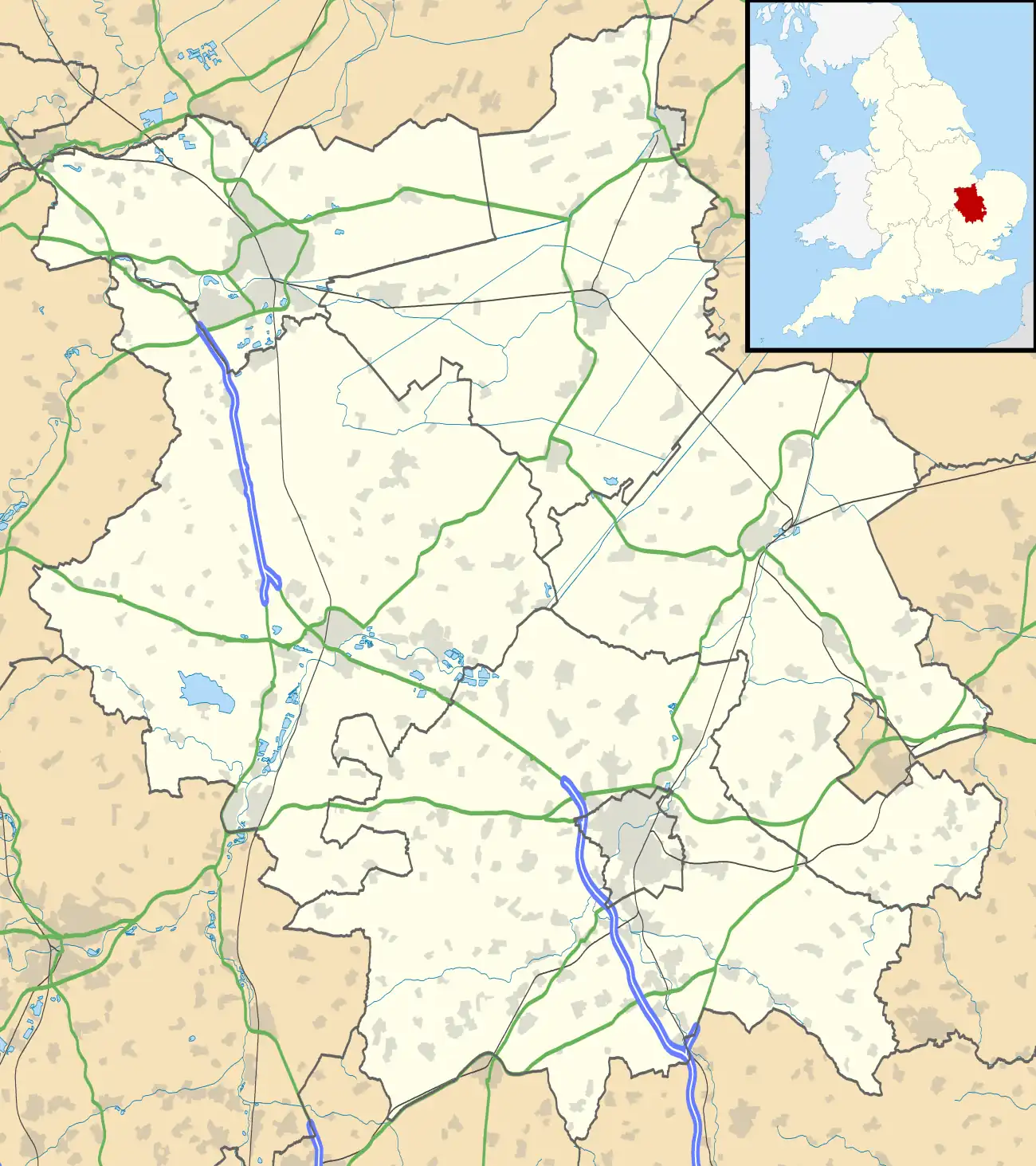 Woodwalton is located in Cambridgeshire