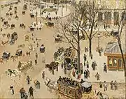 La Place du Théâtre Français, 1898. Los Angeles County Museum of Art