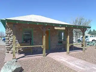 Rock jail in Camp Verde, Arizona (1933)