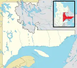 Rivière-au-Tonnerre is located in Côte-Nord region, Quebec