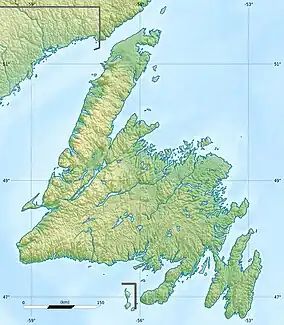 Sir Charles Hamilton Sound is located in Newfoundland