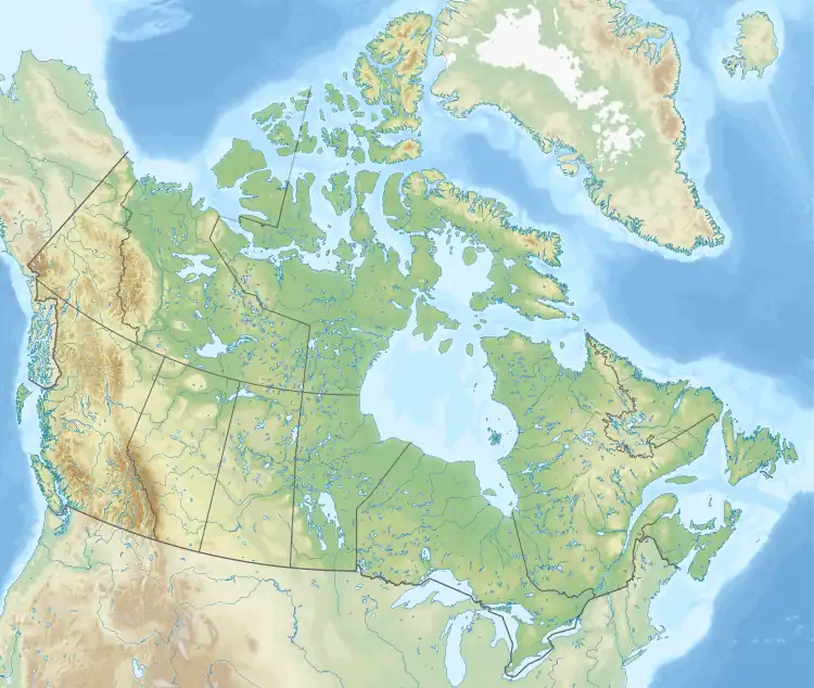 Gap Mountain is located in Canada