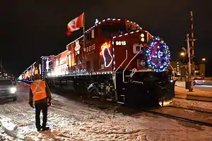 CP holiday train in Winnipeg