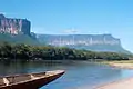 Tropical monsoon climate in Canaima