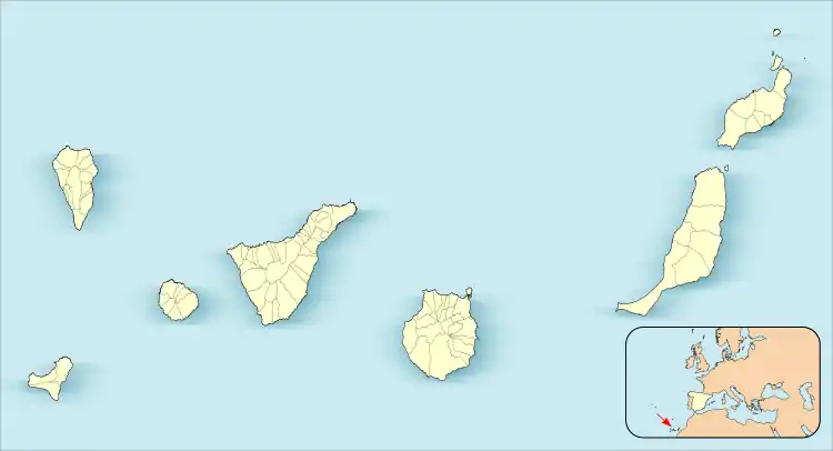 2020–21 Tercera División is located in Canary Islands