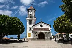 Iglesia de San Pío X prior to the 2021 Cumbre Vieja volcanic eruption