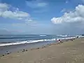 A beach in Canggu