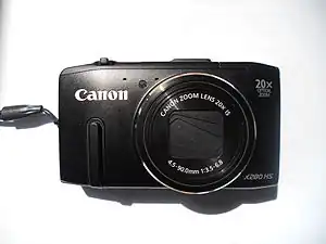 A Powershot SX280 HS camera