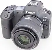 Canon EOS R5 with a 35mm lens