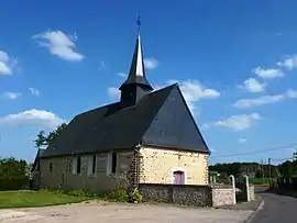 The church in Caorches-Saint-Nicolas