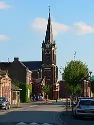 A general view of Cappelle-en-Pévèle