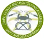 Official seal of Cape Coast Metropolitan District