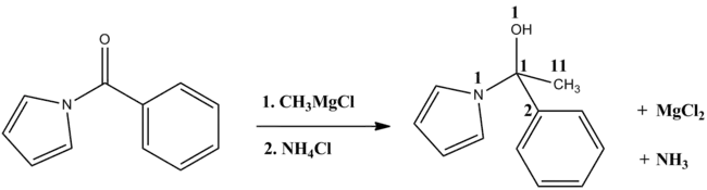 Carbinol tetrahedral intermediate