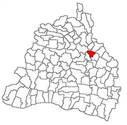 Location in Dolj County