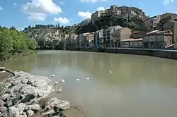 The Cardener river passing Súria