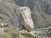 Sears-Kay Ruin Fort "Rock Jug" formation.