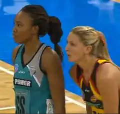 11 July 2010; Carla Borrego playing for Adelaide Thunderbirds against Waikato Bay of Plenty Magic in the 2010 ANZ Championship grand final.