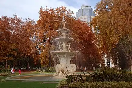 Carlton Gardens in autumn