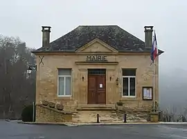 The town hall in Carlux