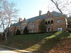 Carnegie Library of Homestead, built from 1896 to 1898, located in the Homestead Historic District in Munhall